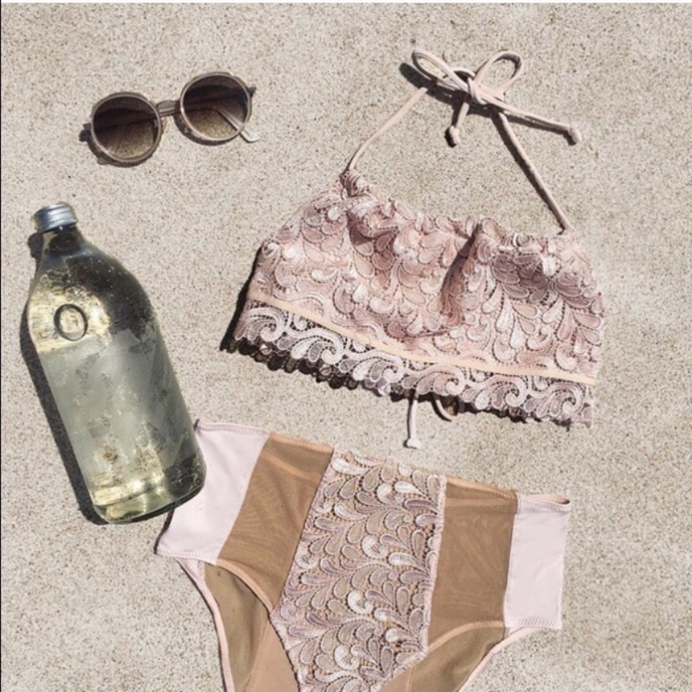 Bnwt for love and lemons swimsuit top
